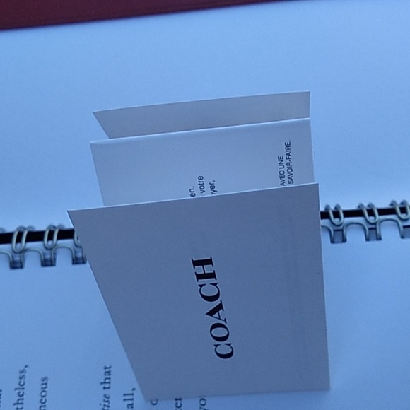 Coach Notebook - Picture 12 of 12